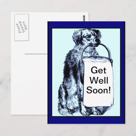 Hond wordt goed Kaart (Voorkant / Achterkant)