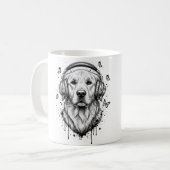 Hond Zakelijk Koffiemok (Voorkant links)