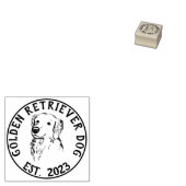 Hond Zakelijk Puppy Golden retriever Rubberstempel (Gestempeld)