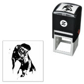 Hond Zelfinktende Stempel (In situ)
