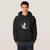 Hond zoekt partner hoodie (Voorkant volledig)