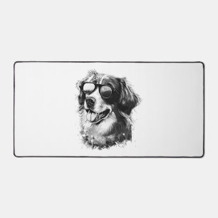 Hond Zonnebril Dier Cool Grappige basset hond Bureaumat