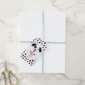 Hond Zwarte Vlek Dalmatiër Verjaardags Favoriet Cadeaulabel (Met Touw)