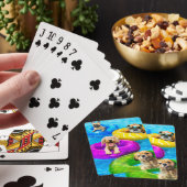 Hond Zwembad Feestje Pokerkaarten (Insitu)
