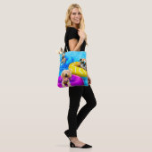 Hond Zwembad Feestje Tote Bag (Op model)