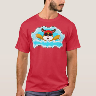 Hond Zwemwater T-shirt