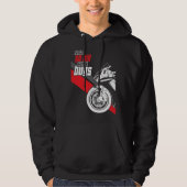 Honda CBR man hoodie - Laten we wat insecten gaan  (Voorkant)