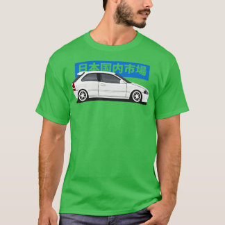 Honda Civic EK Side Uitzicht T-shirt