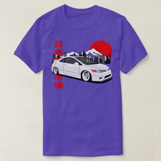 Honda Civic SI 1 T-shirt (Design voorkant)