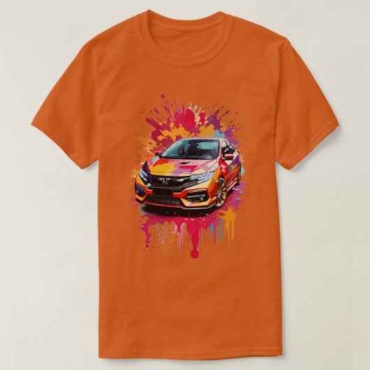 Honda Civic T-shirt (Design voorkant)