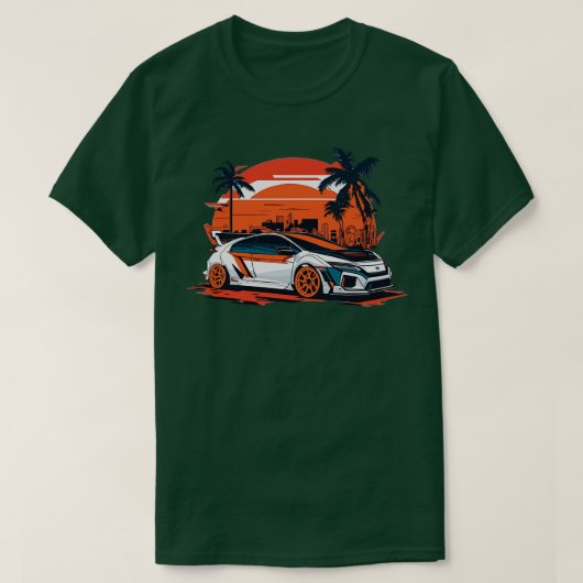 Honda Civic Type R T-shirt (Design voorkant)