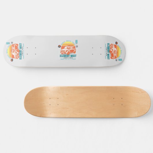 HONDA E MEET 8 1/4" Skateboard Deck (Horizontaal)