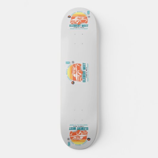HONDA E MEET 8 1/4" Skateboard Dek (Voorkant)