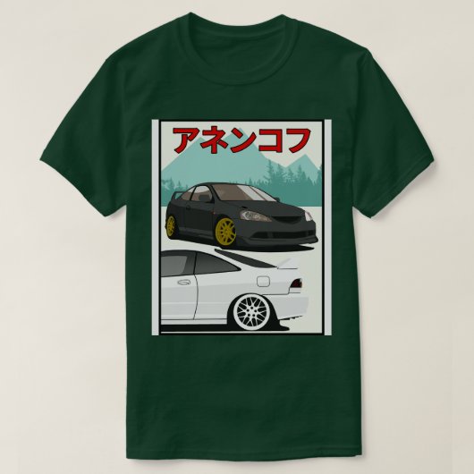 Honda Integra TypeR 1 T-shirt (Design voorkant)