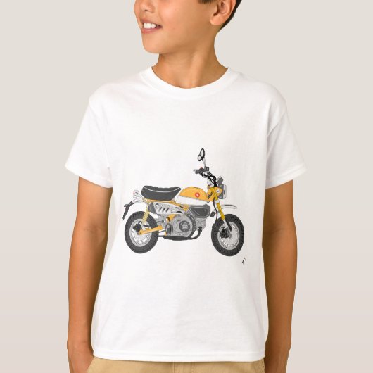 Honda monkeybike t-shirt (Voorkant)