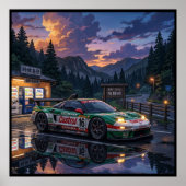 Honda NSX GT Poster (Voorkant)