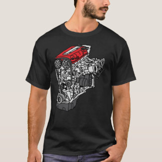 Honda S2000 F20C-engine Classic T-Shirt