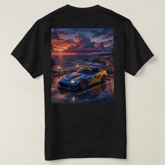 Honda S2000 Toercar T-shirt (Design achterkant)