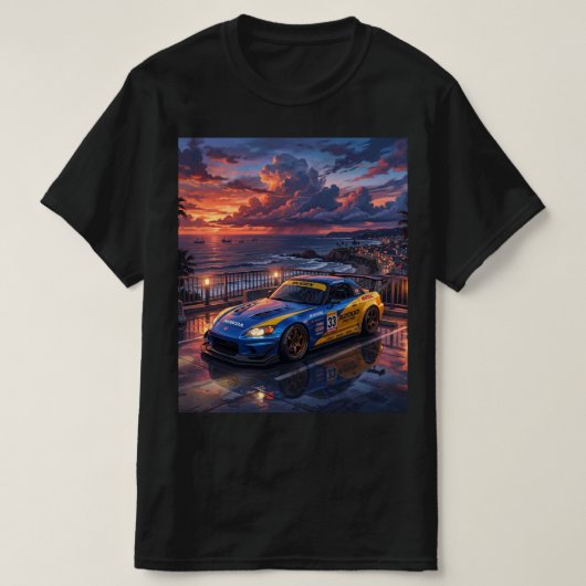 Honda S2000 Toerwagen T-shirt (Design voorkant)