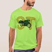 Honda ST1300 Green T-shirt (Voorkant)
