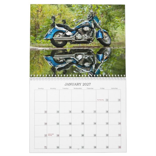 Honda VTX 2014 #1 Kalender (Jan 2027)