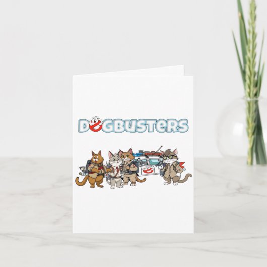 Hondbusters Katten Kaart (Voorkant)