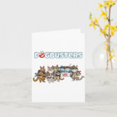 Hondbusters Katten Kaart (Gele Bloem)