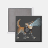 hondehok magneet (Voorkant / Achterkant)