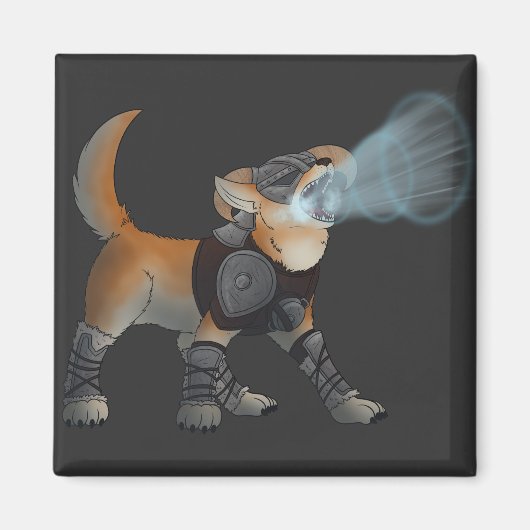 hondehok magneet (Voorkant)