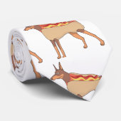 hondehond stropdas (Opgerold)
