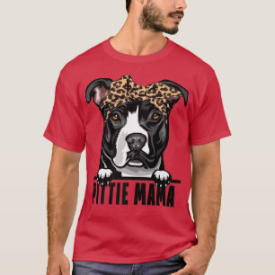 Honden 365 Pitbull Dog Pittie Mama Pit Bull Dog ma T-shirt