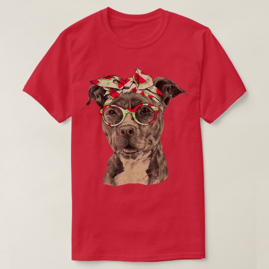 Honden 365 Pitbull Mam Pit Bull Dog Lover Gift T-shirt (Design voorkant)