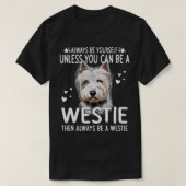 Honden 365 tenzij u een witte hond kunt zijn1 t-shirt (Design voorkant)