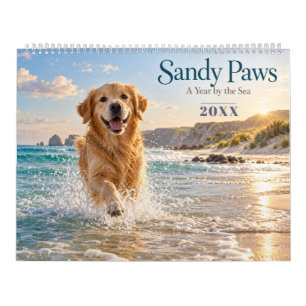 Honden aan de Kust Kust Kalender