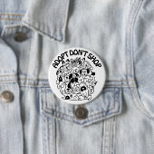Honden Adoptie Reddingsknop Ronde Button 7,6 Cm (In situ)