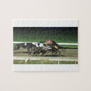 Honden afbeelding met windhonden legpuzzel