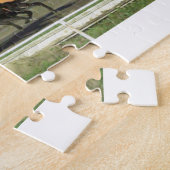 Honden afbeelding met windhonden legpuzzel (Zijkant)