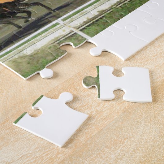 Honden afbeelding met windhonden legpuzzel (Zijkant)