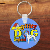Honden agility sleutelhanger (Voorkant)