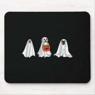 Honden als geesten voor Halloween Grappige spookho Muismat