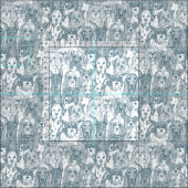 honden aplenty bluestone stof (Delen)