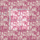 honden aplenty cherry parel stof (Delen)