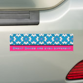 Honden autosticker bumpersticker (Op auto)