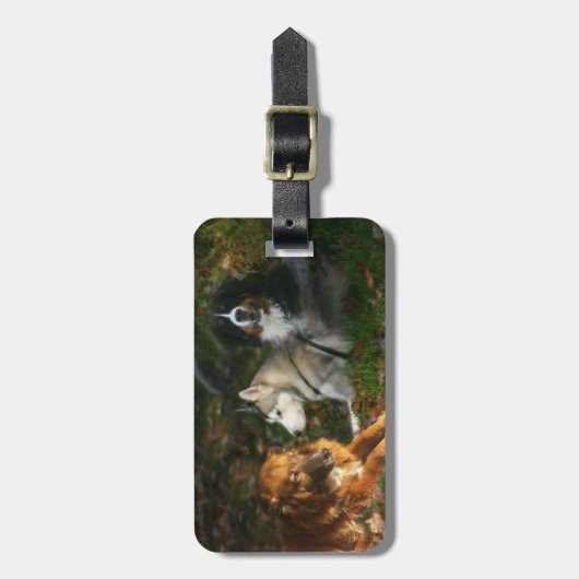 Honden Bagagelabel (Voorkant verticaal)