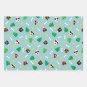 Honden bij vaccinatie inpakpapier vel (Voorkant)