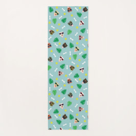 Honden bij vaccinatie yogamat