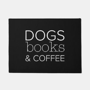 Honden Boeken Koffie Boekenwurm Hond Moeder Deurmat