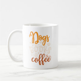 Honden, boeken, koffieontwerp koffiemok