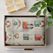 Honden boekenclub tissuepapier (Geschenk)