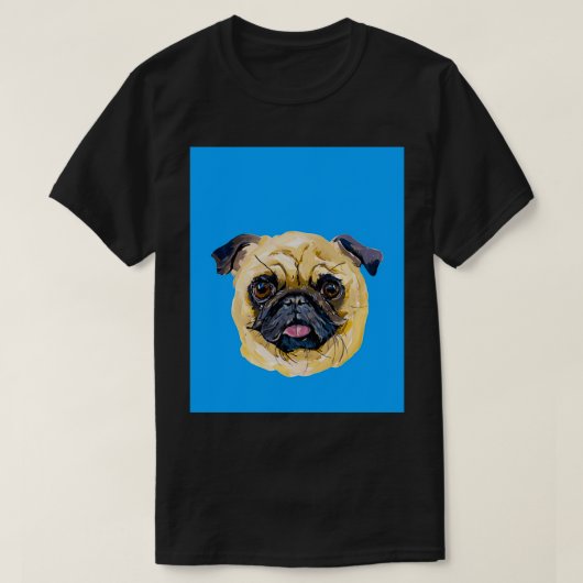 Honden boven mensen tekenen grafisch t-shirt (Design voorkant)